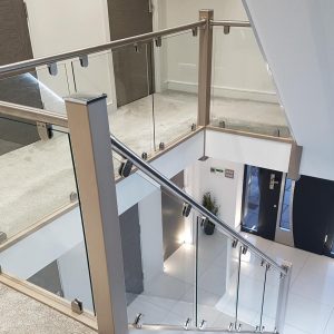 Glass Staircases, Glass Banisters & Glass Railings. 2022 Spring 40% Off.