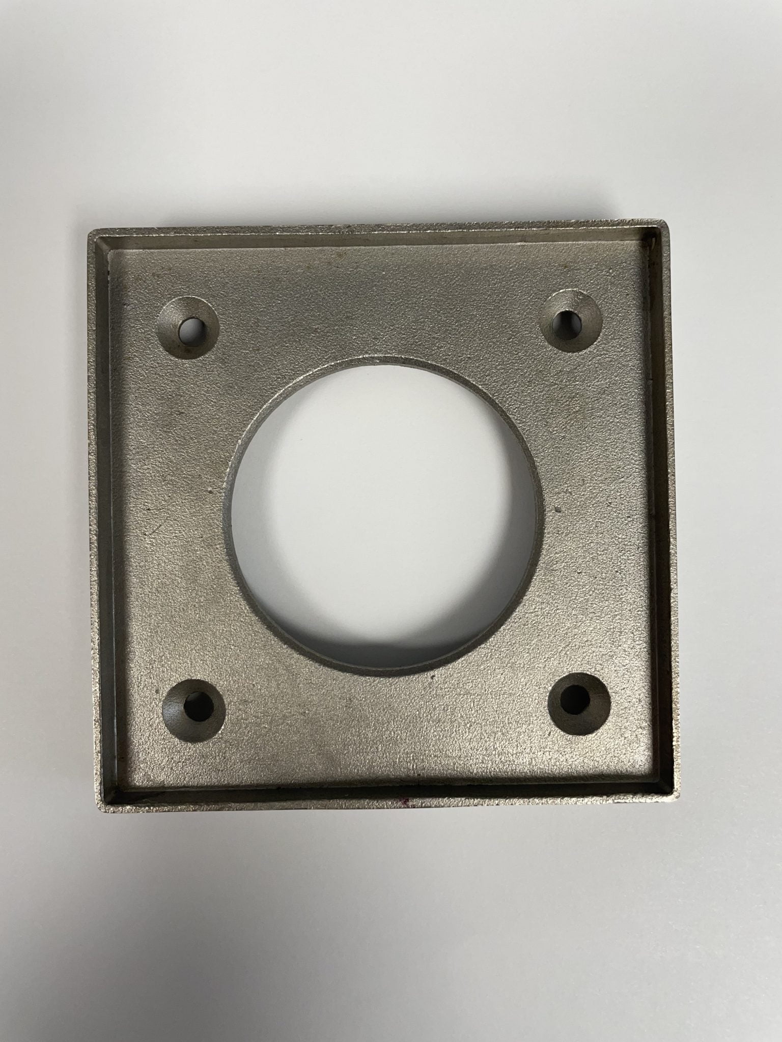 Stainless Newel Post Base Connector Stairfurb